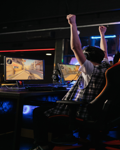 Image représentant la famille des métiers de l'esport